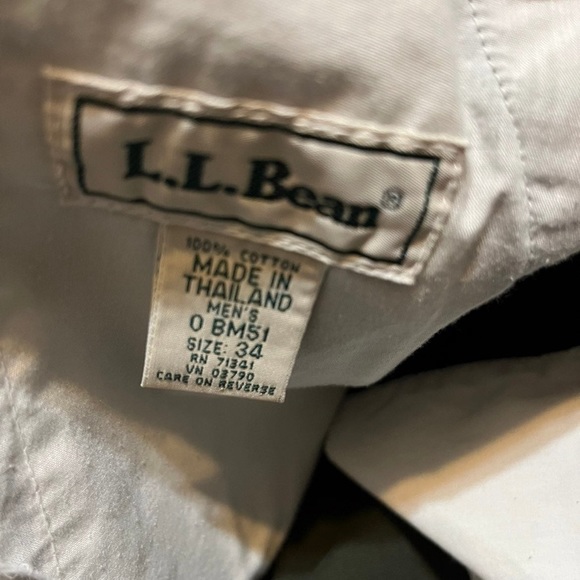 mens L.L bean cargo shorts - Picture 3 of 3